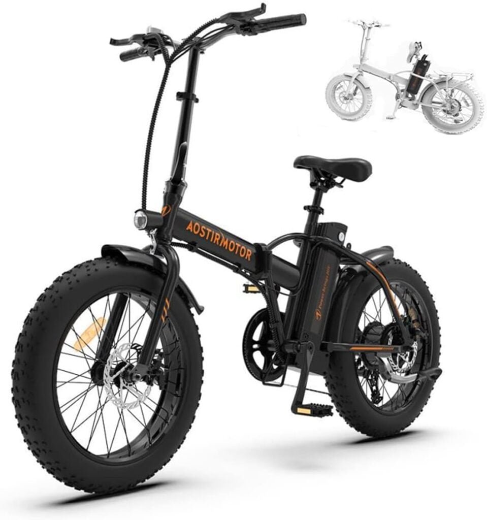 aostirmotor Folding Electric Bike 20 inch Fat Tire Electric Bicycle with 500W Motor 36V 13AH Removable Lithium Battery,ebike for Adults aostirmotor Folding Electric Bike 20 inch Fat Tire Electric Bicycle with 500W Motor 36V 13AH Removable Lithium Battery,ebike for Adults