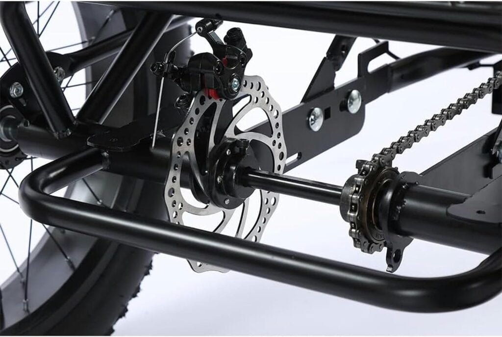 CNAOHGHN 500W Motor Electric Tricycle, 48V Removable Battery Fat Tire Trike Seniors Cycling 3 Wheels E-Bike with Carry Cargo FrontRear Big Basket CNAOHGHN 500W Motor Electric Tricycle, 48V Removable Battery Fat Tire Trike Seniors Cycling 3 Wheels E-Bike with Carry Cargo FrontRear Big Basket