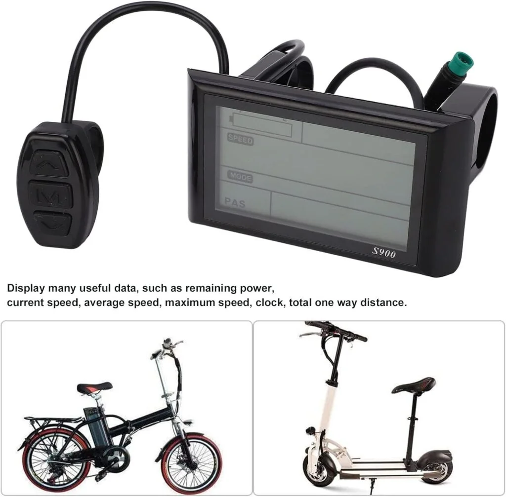 ebike Controller LCD Display for 48v ecotric Electric Bike Parts Meter s900 Screen Electric Bicycle Modification Accessories rad Power Upgrade sw 36v sw900 Universal with Digital ebike Controller LCD Display for 48v ecotric Electric Bike Parts Meter s900 Screen Electric Bicycle Modification Accessories rad Power Upgrade sw 36v sw900 Universal with Digital